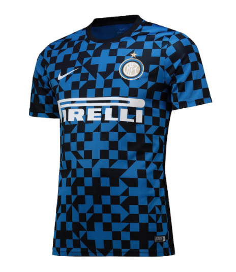 camiseta fútbol entrenamiento Inter Milan 2020 azul